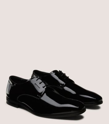 Stuart Weitzman,CALLUM DERBY,Black,Angle View