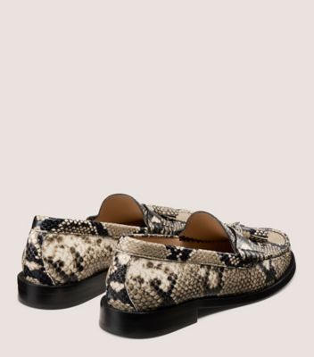 Stuart Weitzman,LOTTIE TASSEL LOAFER,Multi Color,Back View
