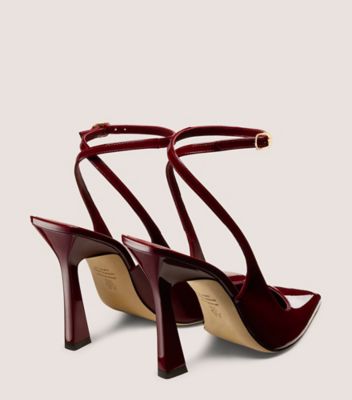 Stuart Weitzman,VINNIE 100 STRAP PUMP,,Back View