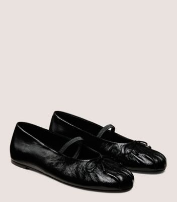 Stuart Weitzman,PRIMA BOW BALLET MARY JANE,,Angle View