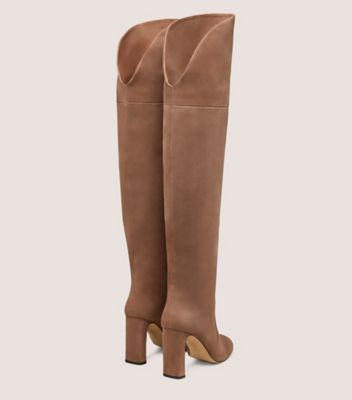 Stuart Weitzman,BABETTE OVER-THE-KNEE TUBO 85,,Back View