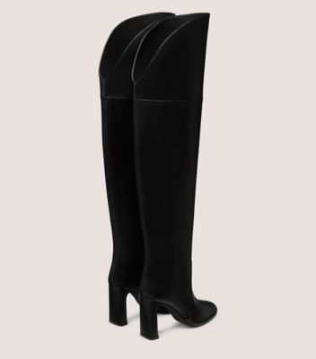 Stuart Weitzman,BABETTE OVER-THE-KNEE TUBO 85,,Back View