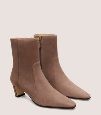 Stuart Weitzman,STASSI ZIP BOOTIE 50,,Angle View
