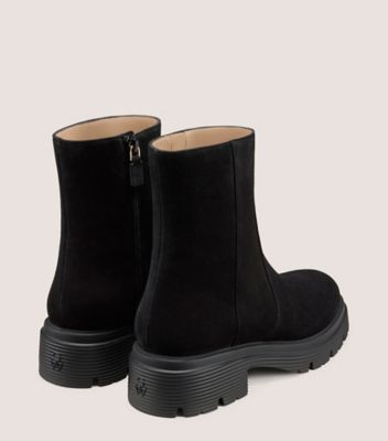 Stuart Weitzman,HUDSON LITE ZIP BOOTIE,,Back View