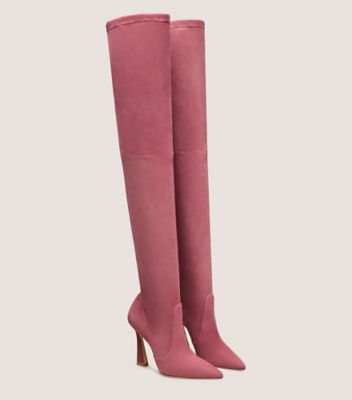 Stuart Weitzman,ULTRAVINNIE BOOT 100,,Angle View