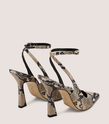 Stuart Weitzman,VINNIE 100 STRAP PUMP,,Back View