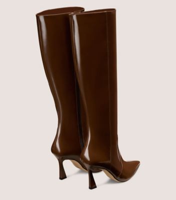 Stuart Weitzman,VINNIE ZIP BOOT 85,,Back View