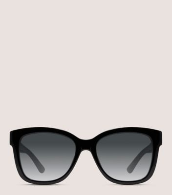 Stuart Weitzman,EMBELLISHED SQUARE SUNGLASSES,