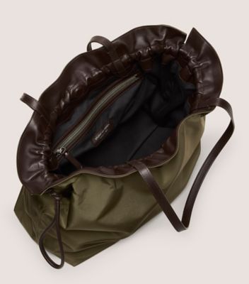 Stuart Weitzman,Shoulder bag,Nylon,Kaki,Top View