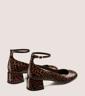 Stuart Weitzman,EMILEE STRAP PUMP 45,Multi Color,Back View