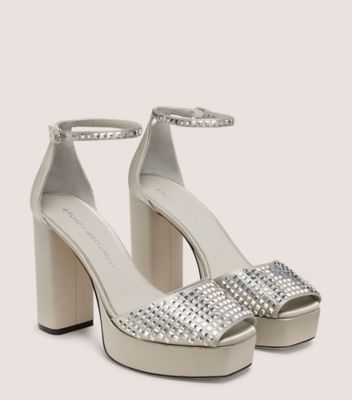 Stuart Weitzman,SABRINA RADIANT ANKLE-STRAP PLATFORM,,Angle View