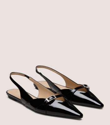 Stuart Weitzman,GEORGIE SLINGBACK,,Angle View