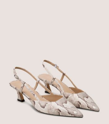 Stuart Weitzman,VINNIE 50 SLINGBACK,,Angle View