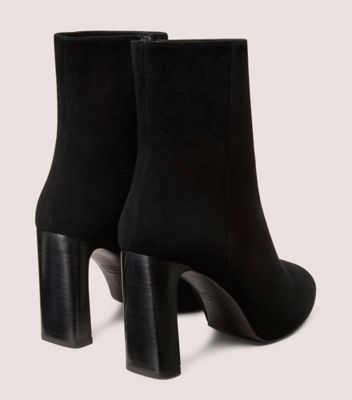 Stuart Weitzman,BABETTE PLATFORM ZIP BOOTIE,,Back View