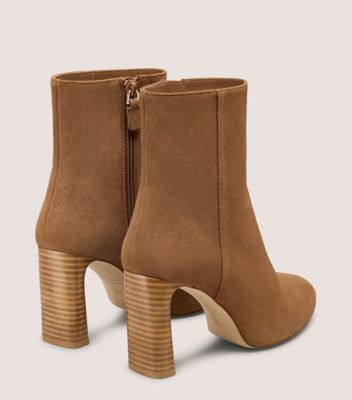 Stuart Weitzman,BABETTE PLATFORM ZIP BOOTIE,,Back View