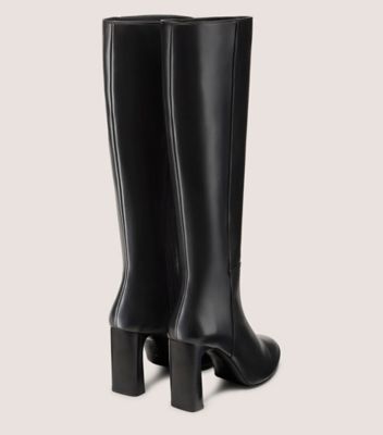 Stuart Weitzman,BABETTE PLATFORM ZIP BOOT,,Back View