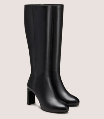 Stuart Weitzman,BABETTE PLATFORM ZIP BOOT,,Angle View