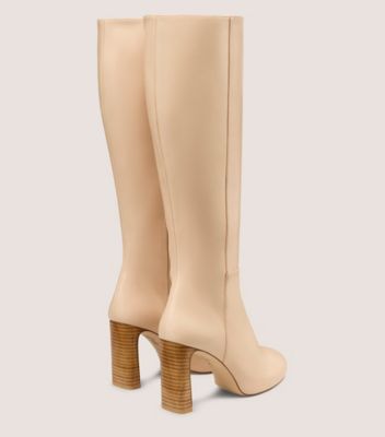 Stuart Weitzman,BABETTE PLATFORM ZIP BOOT,,Back View