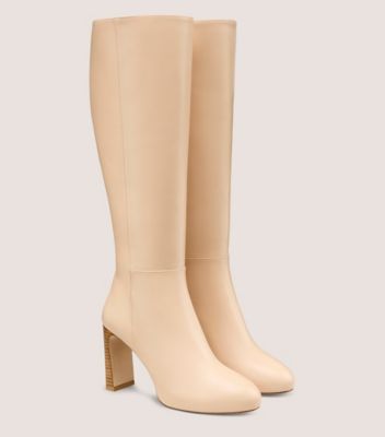 Stuart Weitzman,BABETTE PLATFORM ZIP BOOT,,Angle View