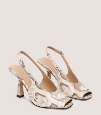 Stuart Weitzman,VAL SLINGBACK 85,,Angle View