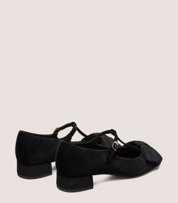 Stuart Weitzman,ARIELLA T-STRAP PUMP,,Back View