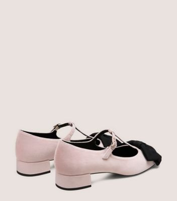 Stuart Weitzman,ARIELLA T-STRAP PUMP,,Back View