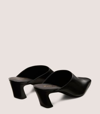 Stuart Weitzman,Cuir nappa,Noir,Back View