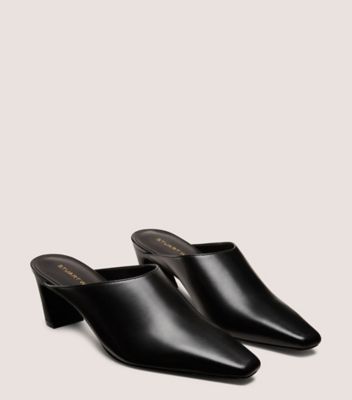 Stuart Weitzman,Cuir nappa,Noir,Angle View