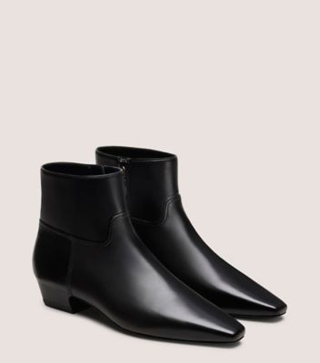 Stuart Weitzman,STASSI ZIP BOOTIE,,Angle View