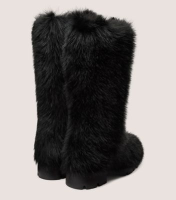 Stuart Weitzman,HUDSON SHEARLING BOOT,,Back View
