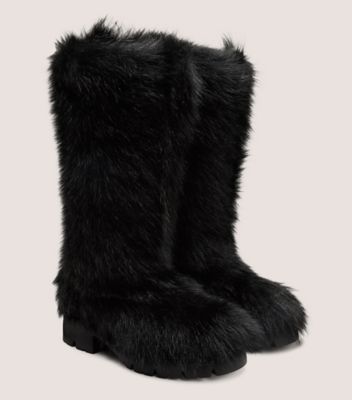 Stuart Weitzman,HUDSON SHEARLING BOOT,,Angle View