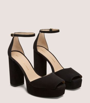 Stuart Weitzman,SABRINA ANKLE-STRAP PLATFORM,,Angle View