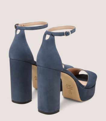 Stuart Weitzman,SABRINA ANKLE-STRAP PLATFORM,,Back View