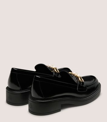 Stuart Weitzman,Spazzolato,Noir,Back View
