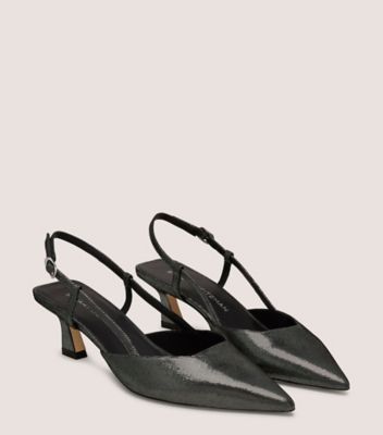 Stuart Weitzman,VINNIE 50 SLINGBACK,,Angle View